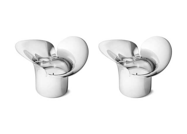Georg Jensen Bloom Botanica Tea Light Set of 2