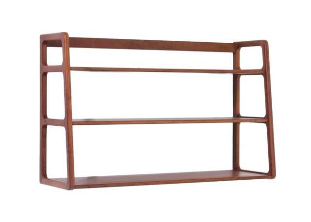 Scp Agnes Wall Mounted Shelves Walnut