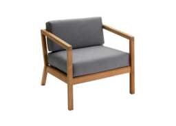 Fritz Hansen Virkelyst Outdoor Lounge Chair in Ash