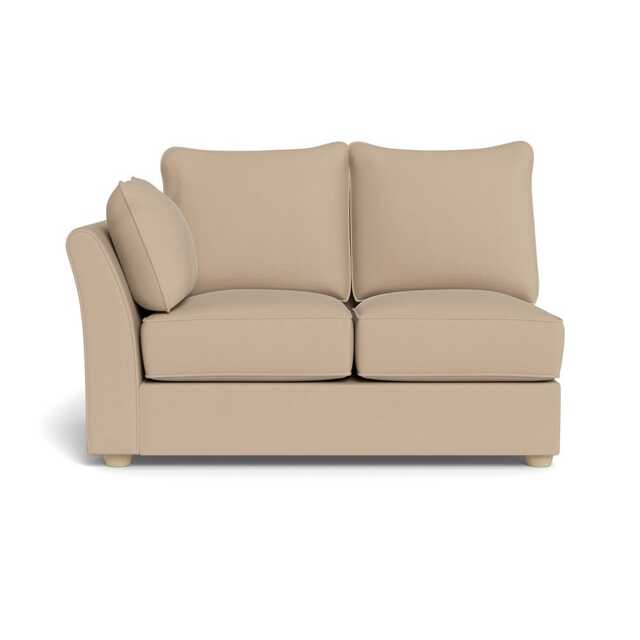 Heal's Tailor Double Unit Left Hand Facing Capelo Linen-Cotton Bamboo Natural Beech Feet