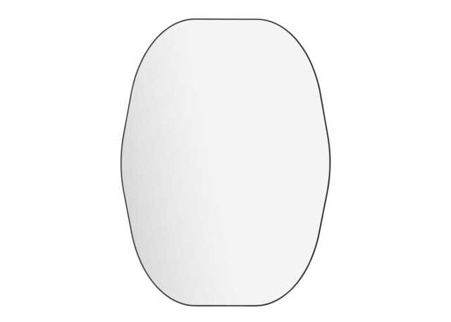 Heal's Fine Edge Dram Mirror Black 81 x 111cm