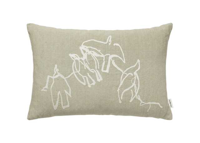 ferm LIVING Vuelo Cushion Elm Green