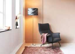Heal's Two Tone Merino Throw Rose - thumbnail 2