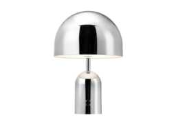 Tom Dixon Bell LED Portable Table Lamp Silver