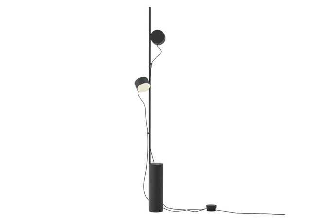 Muuto Post LED Floor Lamp Black