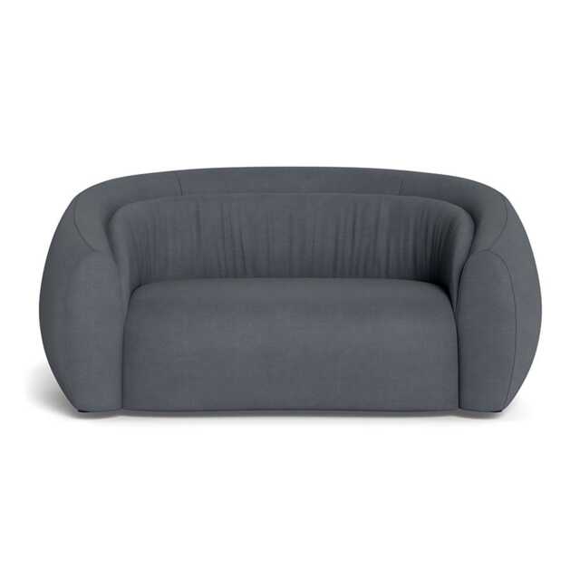 Heal's Flora 2 Seater Sofa Siena Cotton Shale Grey - image 1
