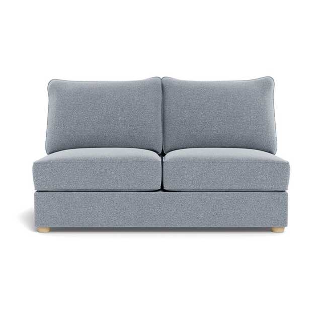 Heal's Tailor Medium Armless Unit Boucle Steel Natural Feet