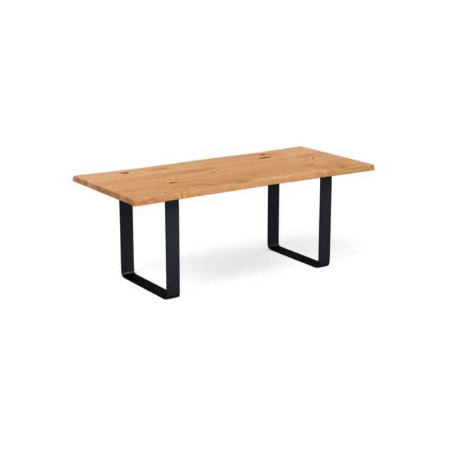 Heal's Prague Table 280x90cm Natural Oak Natural Edge Not Filled