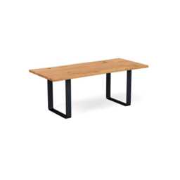 Heal's Prague Table 280x90cm Natural Oak Natural Edge Not Filled