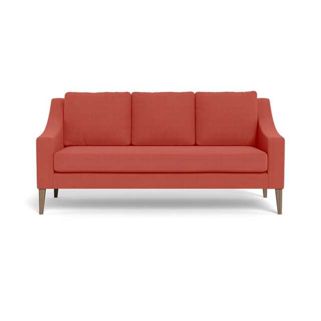 Heal's Richmond 3 Seater Sofa Linen Grenadine Tinted Ash Feet