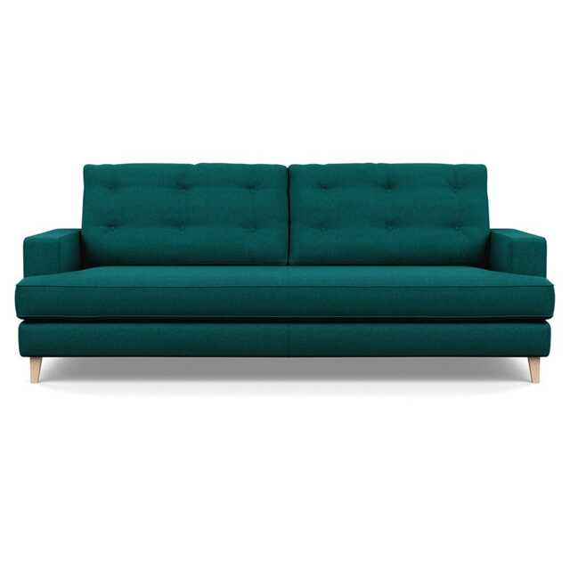 Heal's Mistral 4 Seater Sofa Brushed Cotton Pine Natural Feet