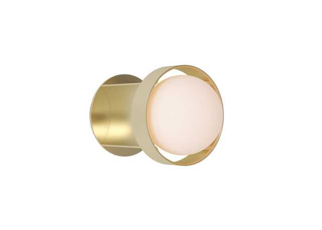 Tala Loop Wall Light Gold with Sphere III Bulb