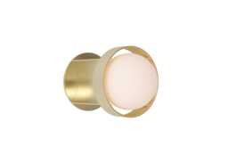 Tala Loop Wall Light Gold with Sphere III Bulb