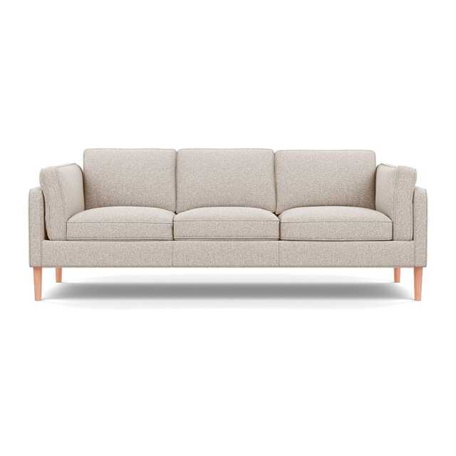 Heal's Sonno 4 Str Sofa Loop Boucle Taupe Natural Feet - image 1