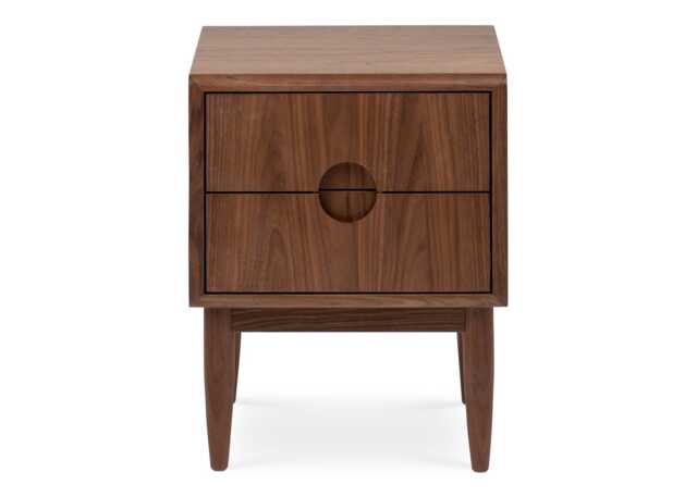 Heal's Amira Bedside Chest in Walnut - image 1