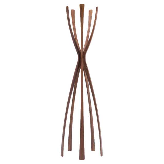 Porada Flamingo Coat Stand Walnut
