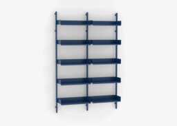 Case Slot Shelving 600 + 600 Extension Kit Deep Blue
