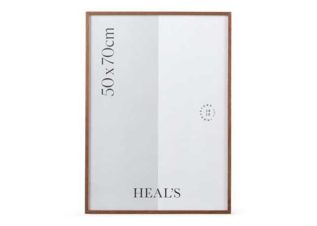 Heal's Gallery Frame Walnut 50 x 70cm