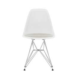 Vitra Eames DSR Side Chair New Height 85 Cotton White - thumbnail 2