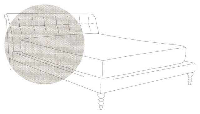Scp Oscar Bed King Broad Weave Tin - image 1