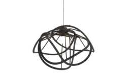 Ligne Roset Bloom Pendant Light Black Small