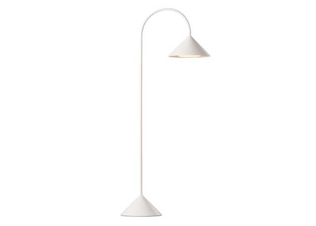 Frandsen Grasp LED IP44 Portable Table Lamp Matt White Tall