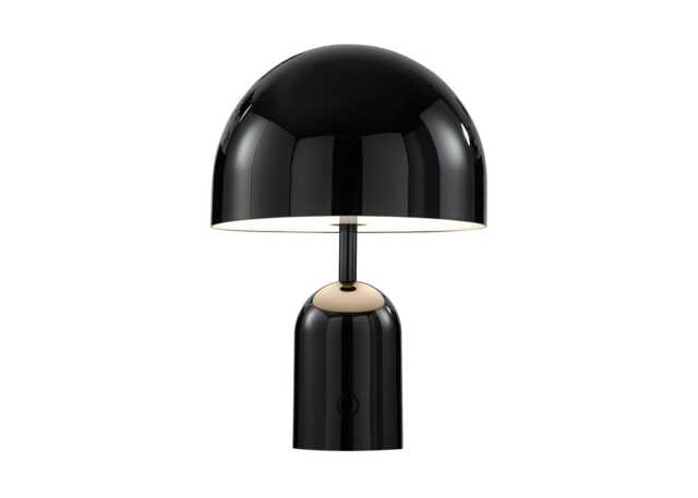 Tom Dixon Bell LED Portable Table Lamp Black