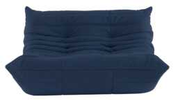 Ligne Roset Togo 2 Seater Sofa Alcantara Powder Blue