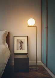 Flos IC F2 Floor Lamp Black - thumbnail 2