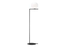 Flos IC F2 Floor Lamp Black - thumbnail 1