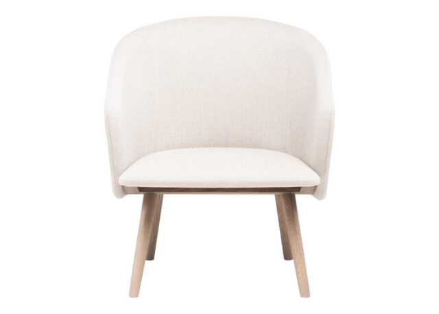 De La Espada Saia Lounge Chair in Oak and Sunniva 717