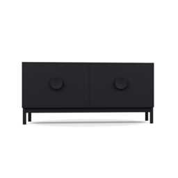 Heal's Tinta Sideboard Black Stain Frame Black Stain Doors - thumbnail 1
