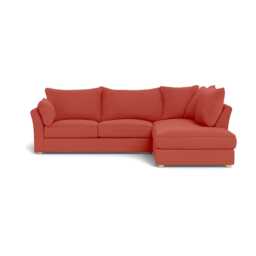 Heal's Tailor Right Hand Facing Corner Sofa Linen Grenadine Natural Feet