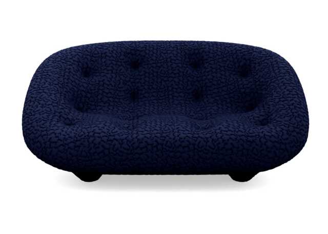 Ligne Roset Ploum Small High Back Sofa Moby Safir