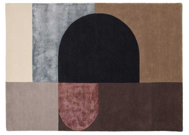 Linie Design Vilia Rug Bordeaux 140 X 200CM - image 1