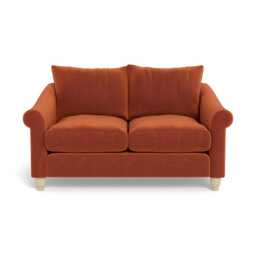 Heal's Devon 2 Str Cotton Velvet Russet Natural Feet