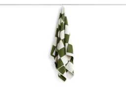HAY Check Bath Towel Matcha
