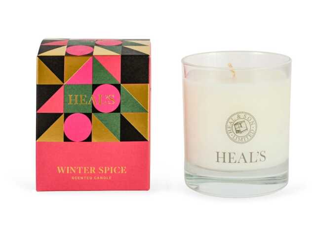 Heal's Winter Spice Scented Glass Candle