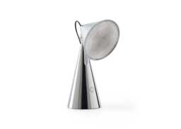 Tom Dixon Pose LED Portable Table Lamp Silver