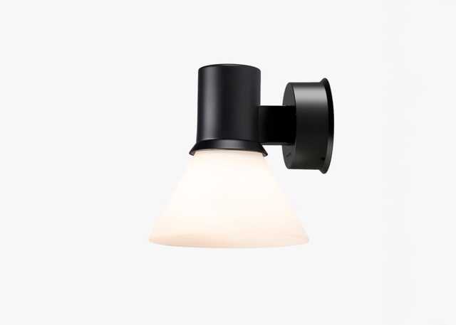 Anglepoise Type 80 Glass Wall Light Matte Black/Opal White