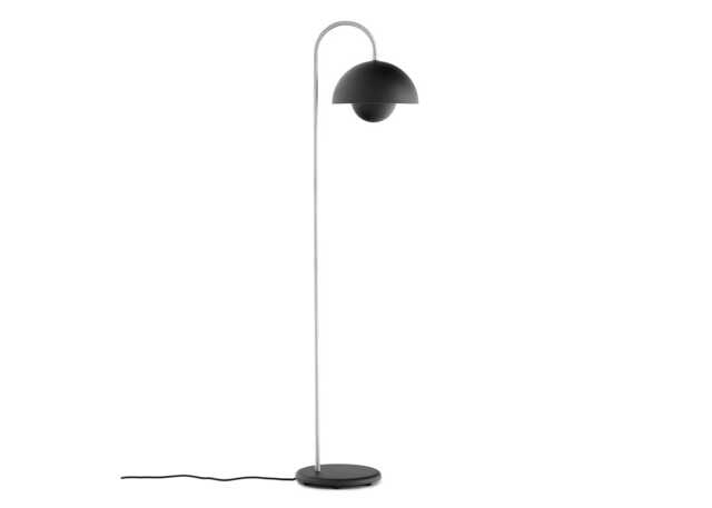 &Tradition Flowerpot Floor Lamp Matt Black