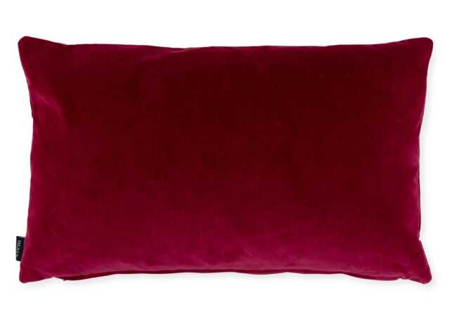 Heal's Velvet Cushion Claret 35 x 55cm