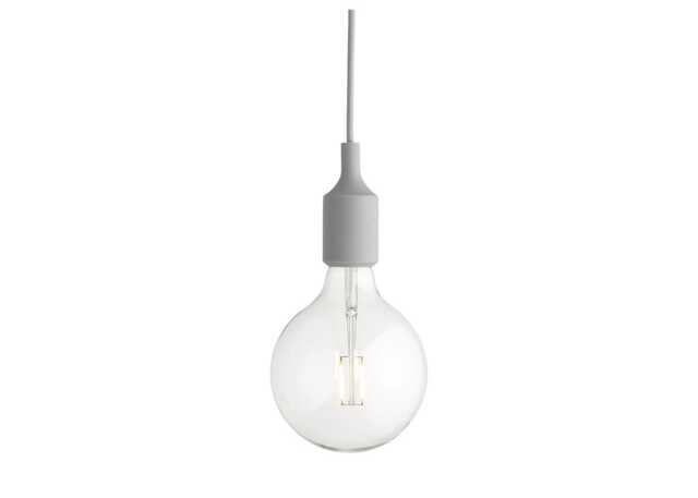 Muuto E27 Pendant Lamp Light Grey