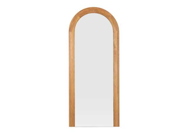 Heal's Oxbow Textured Arch Mirror Oak - image 1