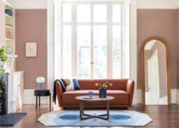 Heal's Oxbow Textured Arch Mirror Oak - thumbnail 2