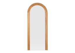 Heal's Oxbow Textured Arch Mirror Oak - thumbnail 1