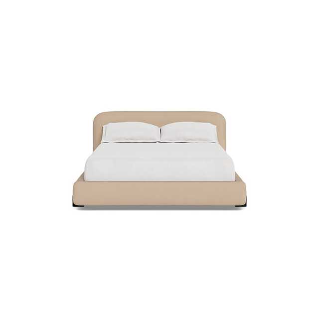 Heal's Nuvola King Bed Capelo Linen-Cotton Bamboo Black Painted Feet - image 1
