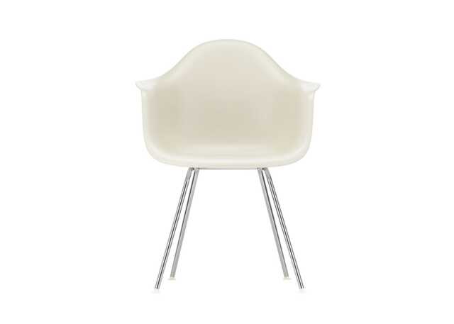 Vitra Eames DAX Armchair New Height Pebble Chrome Base - image 1