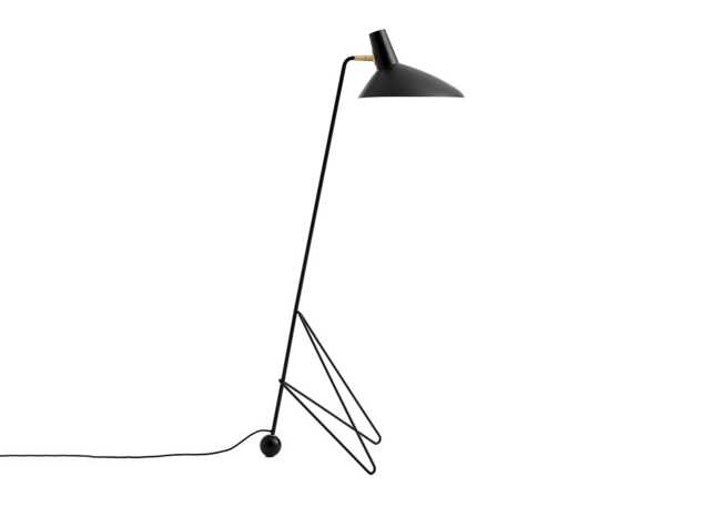 &Tradition Tripod Floor Lamp Black