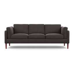 Heal's Sonno 4 Seater Nobilis Velvet Sable Walnut Feet - thumbnail 1